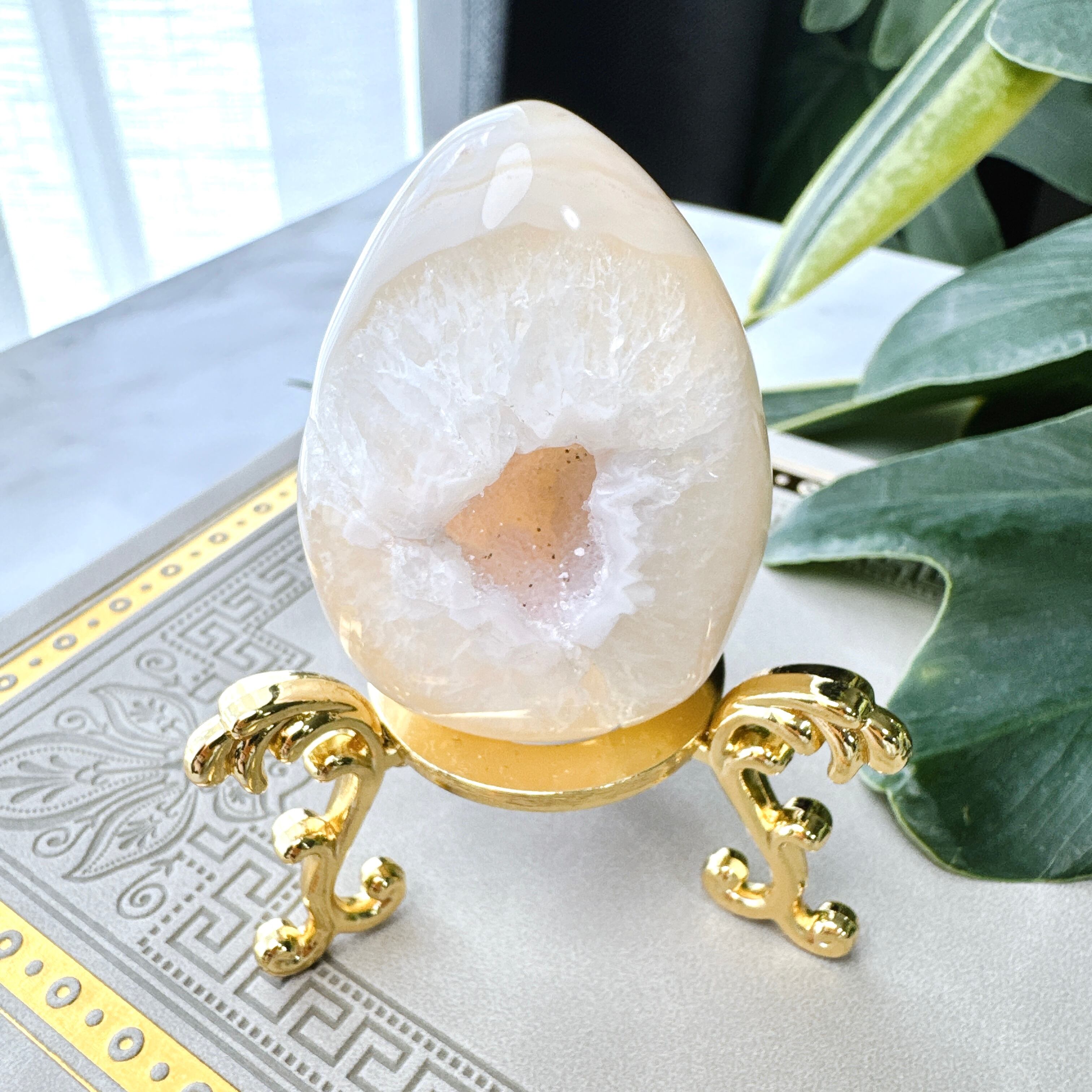 福建省産 菊花水晶クラスター 原石 天然石 | Rinolis-interior stones
