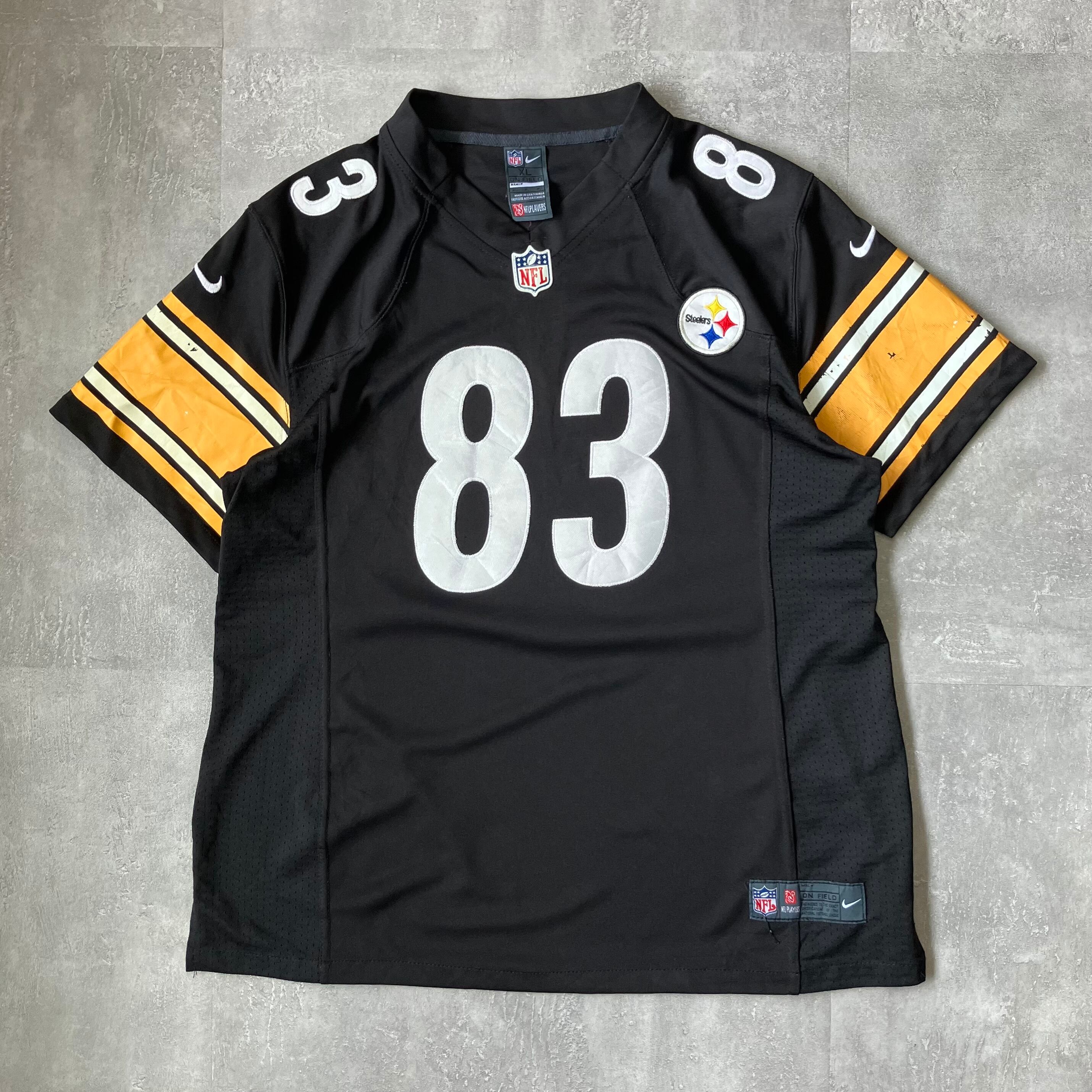 《S size》NFL Steelers ゲームシャツ No.3592