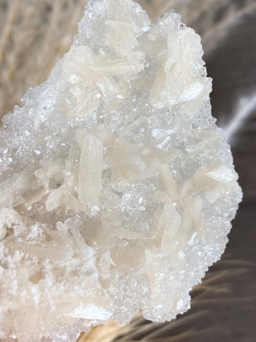 マイクロアポフィライト＆スティルバイト / キラキラ / 魚眼石 / 鉱物