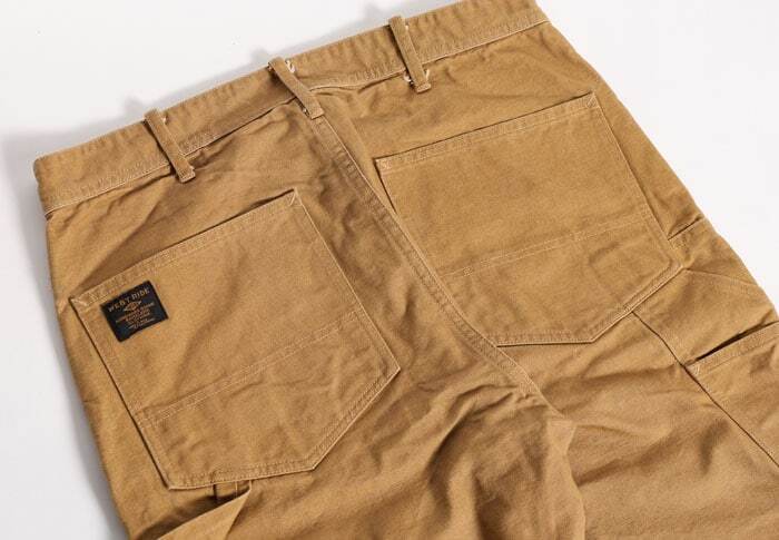 WESTRIDE ウエストライド W-KNEE PAINTER PANTS ダブルニー ペインター