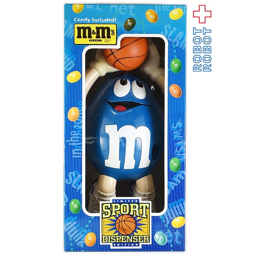 M&M's ディスペンサー バスケットボール エムアンドエムズ 箱付