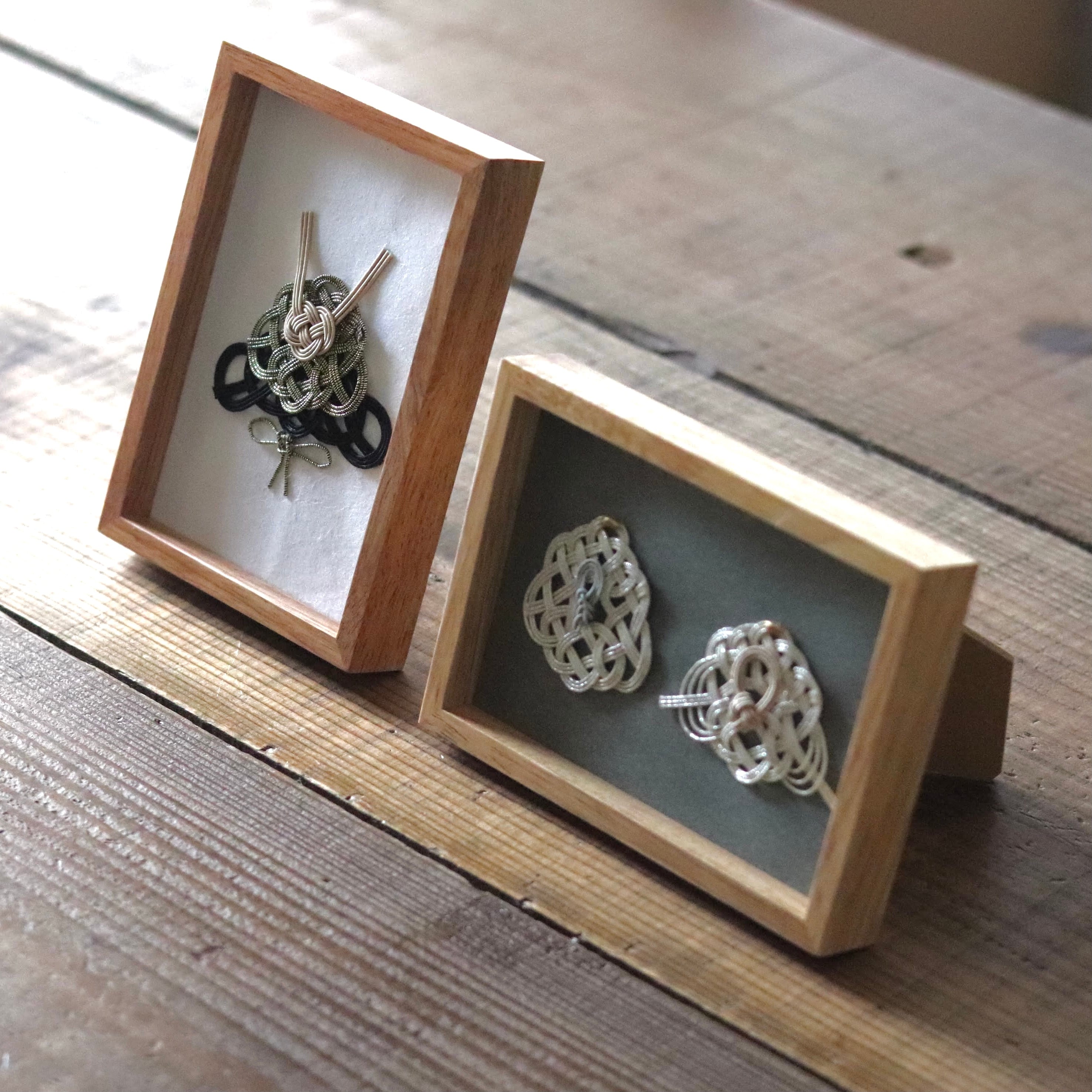 水引で結ぶ 節句のフレーム（雛） | mizuhikihare