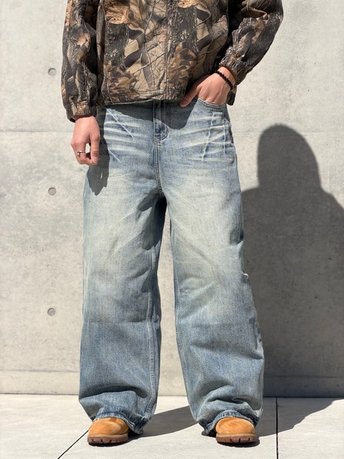 Classic Washed Loose Fit Denim