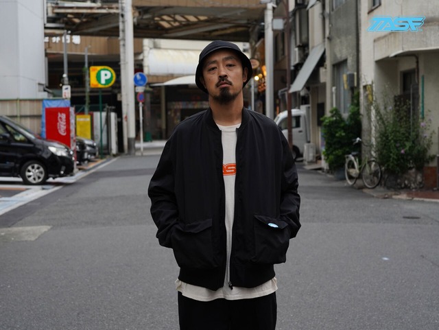 50%OFF!!　TASF  /   MA-1系 ブルゾン  /  Black