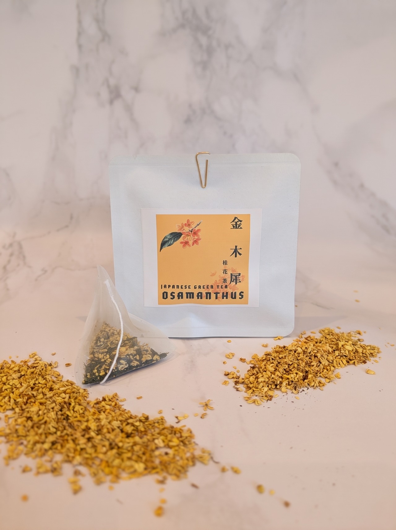 【NEW】金木犀緑茶 Tea bag 2個入