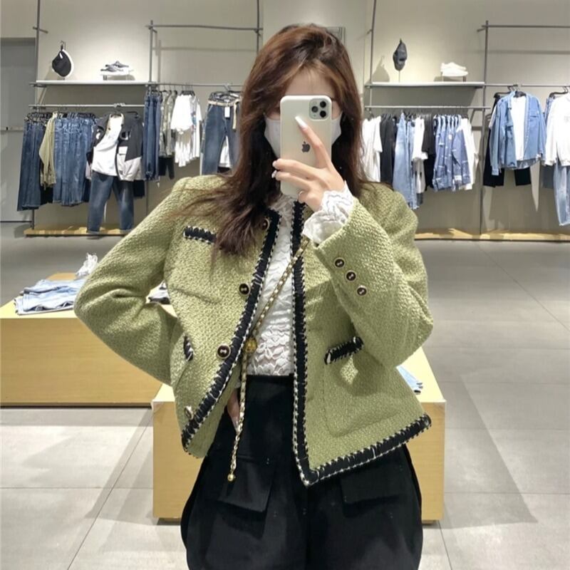 スタイルショートコート オータムウィンタースタンダード レトロ スプリング 春物 秋物 冬物 YY-ファッション22854021942