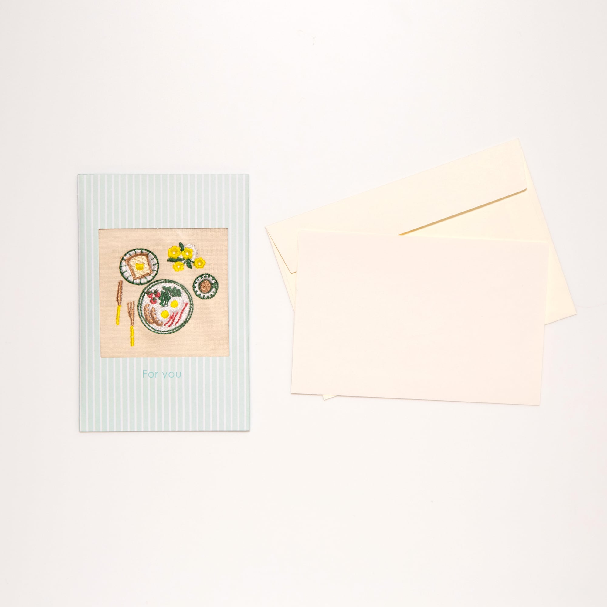 annas刺繍文具】刺繍カード | Net store アンナとラパン