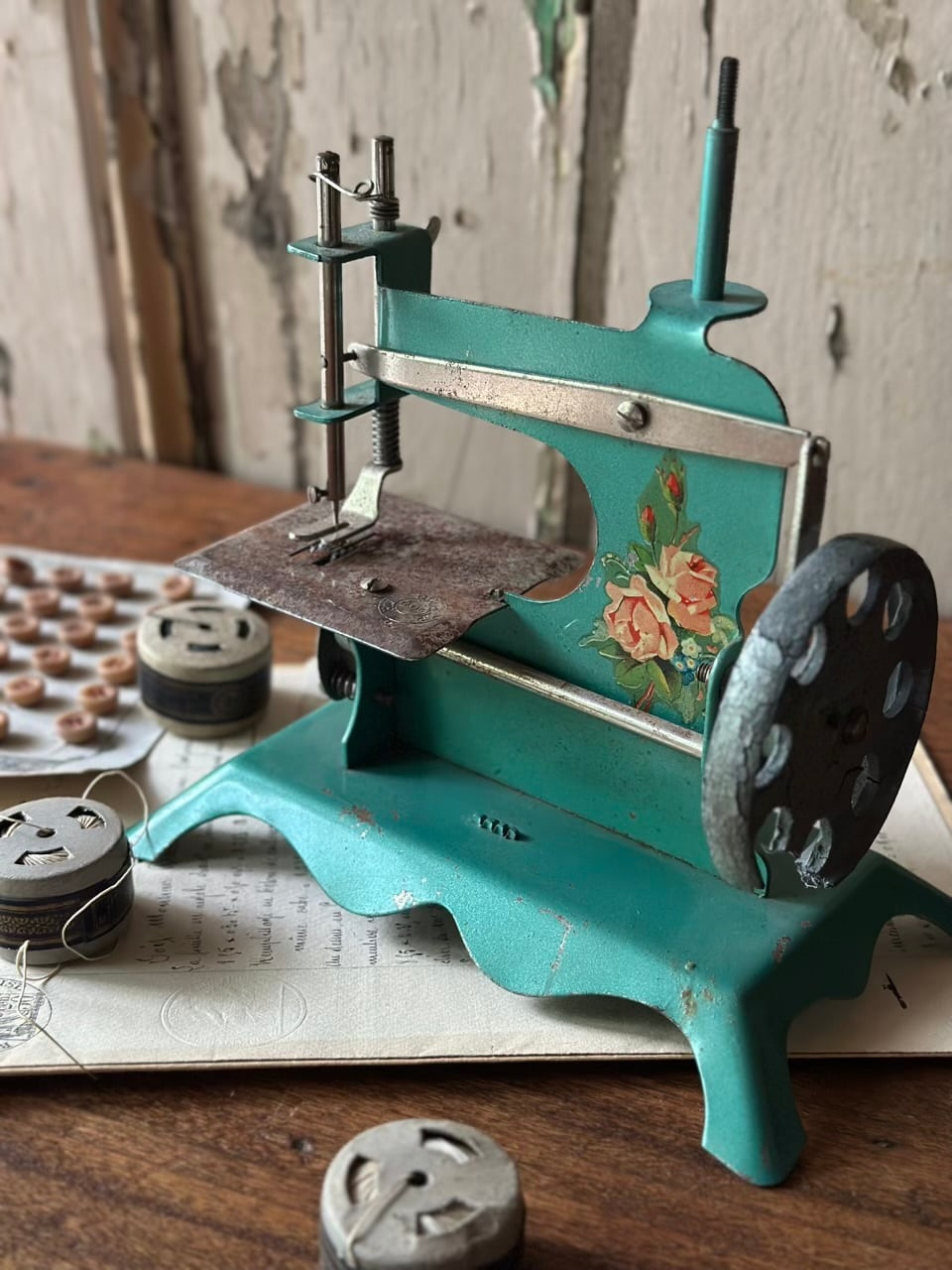 トイミシンJC PARIS ブルーグリーン BABYシリーズ | Brocante de La