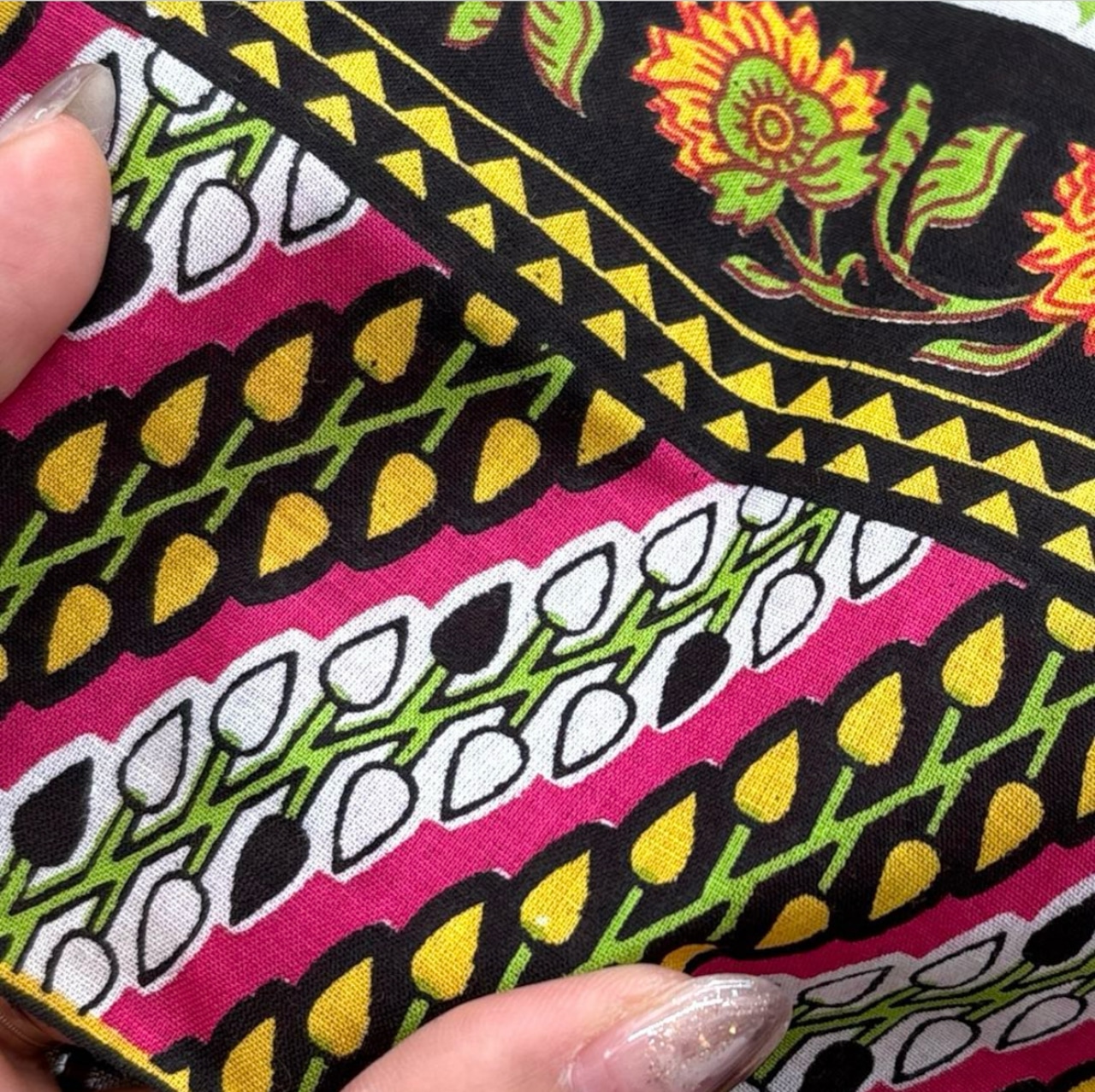 TB036◆3m◆M◆訳あり◆綿100%インド綿生地◆柄物