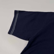 VAN JAC ヴァンヂャケット プリント 半袖Tシャツ /ヘビーウェイト/ネイビー/約Mサイズ