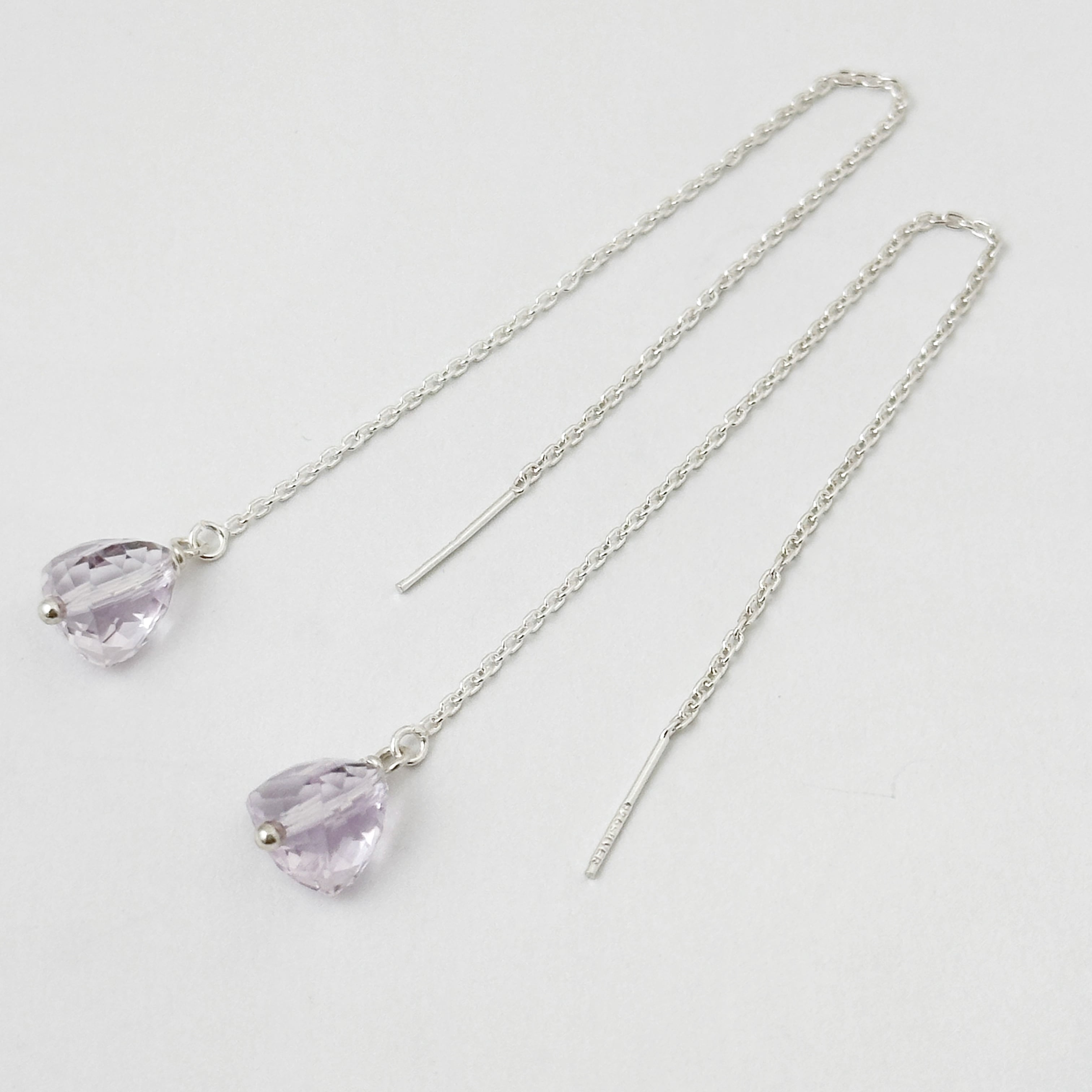 Lagoon Original テトラ型 アメジストのアメリカンピアス