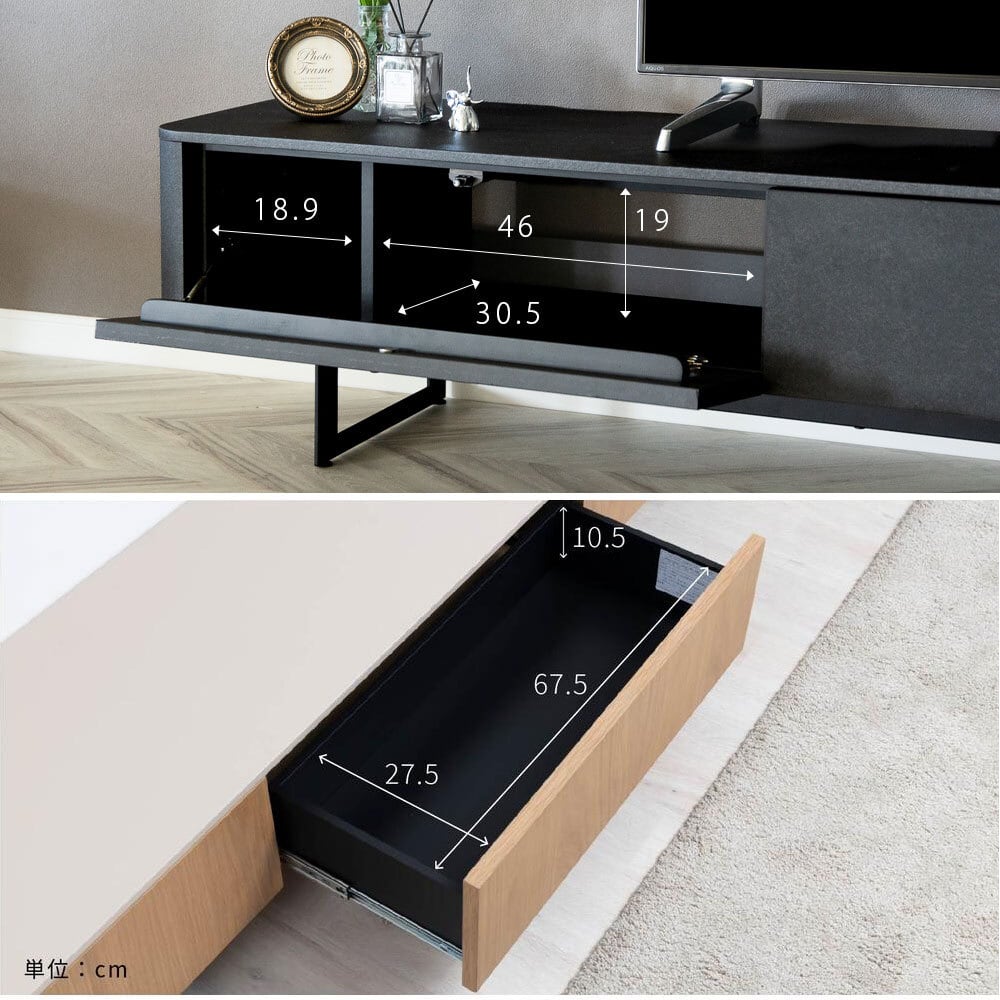 5%OFFコード：F626 テレビボード 220cm テレビ台 リビング収納