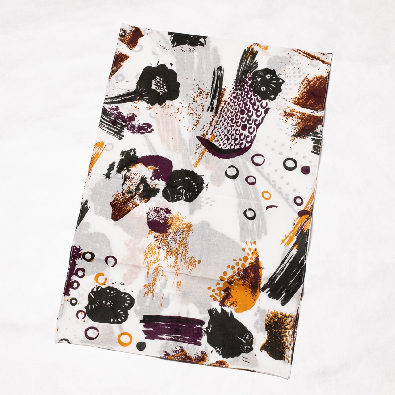 makumo / 手ぬぐい【ケモノミチ／鉄】 - 1