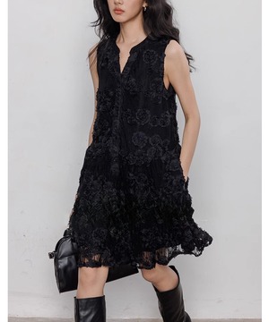 フラワーレース◆ベストワンピース【w-30474】