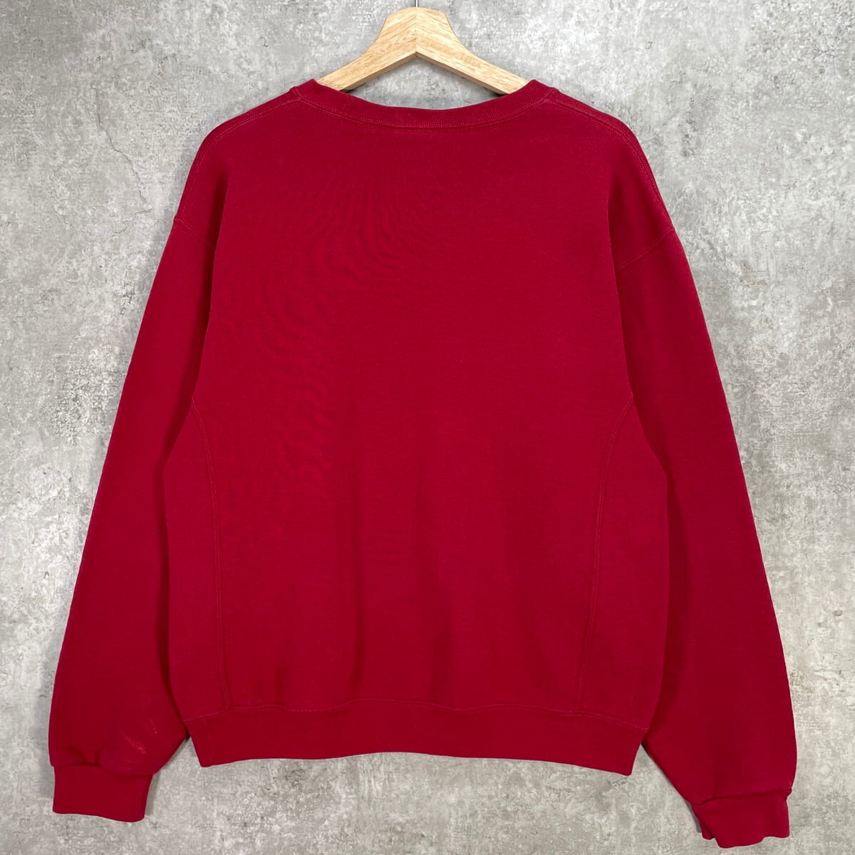 MARLEN Continenti America Red M(中字) 00年代 RUSSELL ATHLETIC カレッジプリント リバースタイプ スウェット