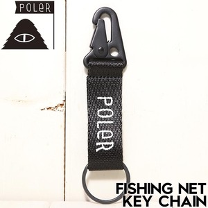 キーチェーン カラビナ クリップ POLeR ポーラー FISHING NET KEY CHAIN 251MCV0182 日本代理店正規品