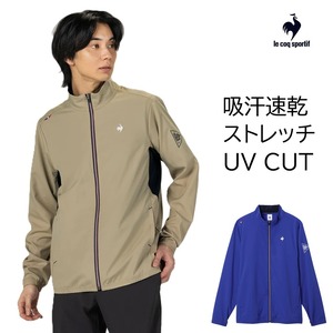 LCS Essentialクロスジャケット[メンズ]LT5FJK20M ルコックスポルティフ 吸汗速乾 ストレッチ UV CUT