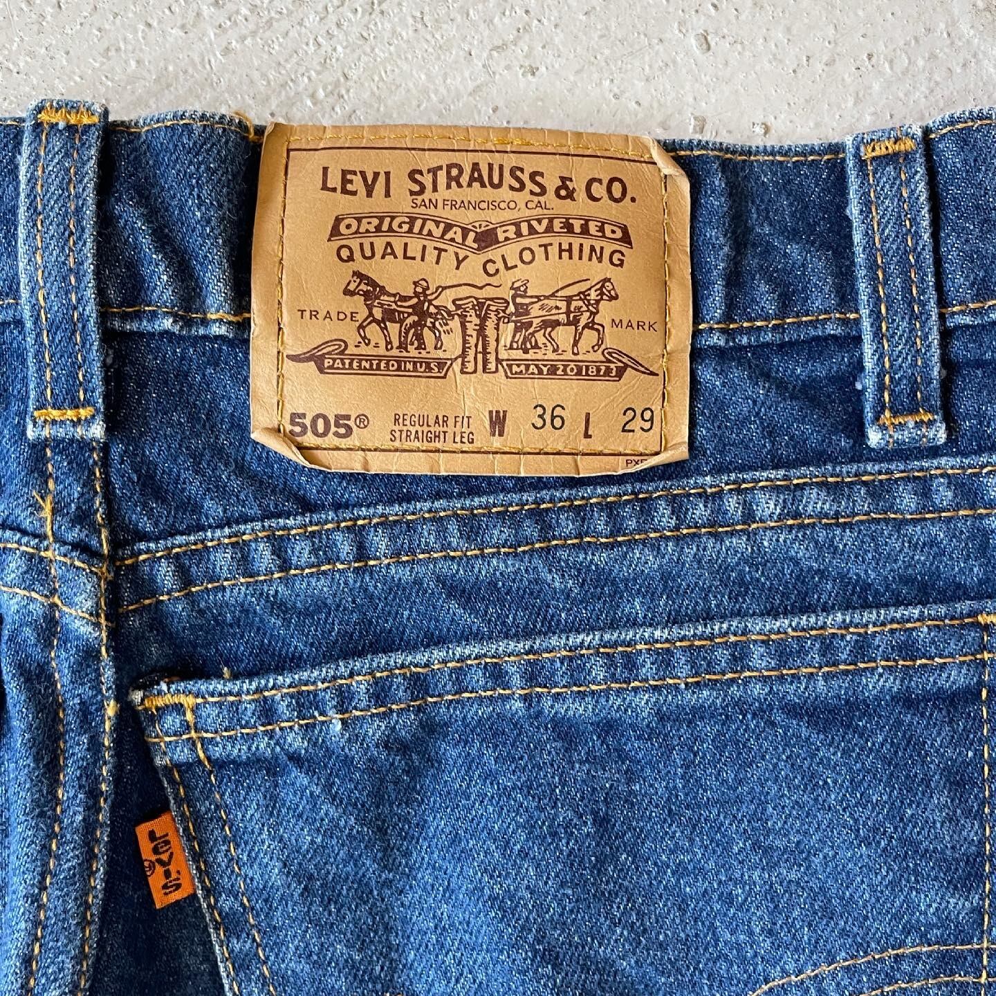 ゴールデンサイズ W35×L28 LEVI'S 505 made in usa | vintage clothing