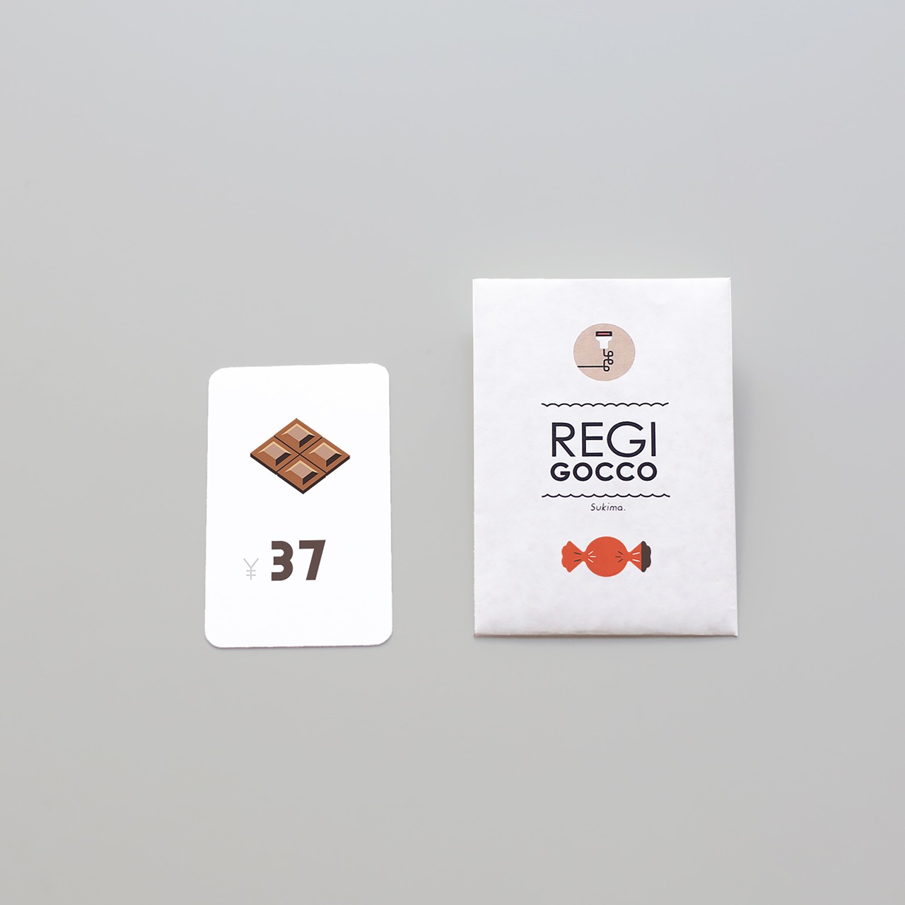 regi gocco card SNACK / レジごっこカード　おかし