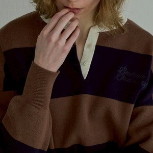 【Boutique Ordinary】Ivy Style Rugby Knit