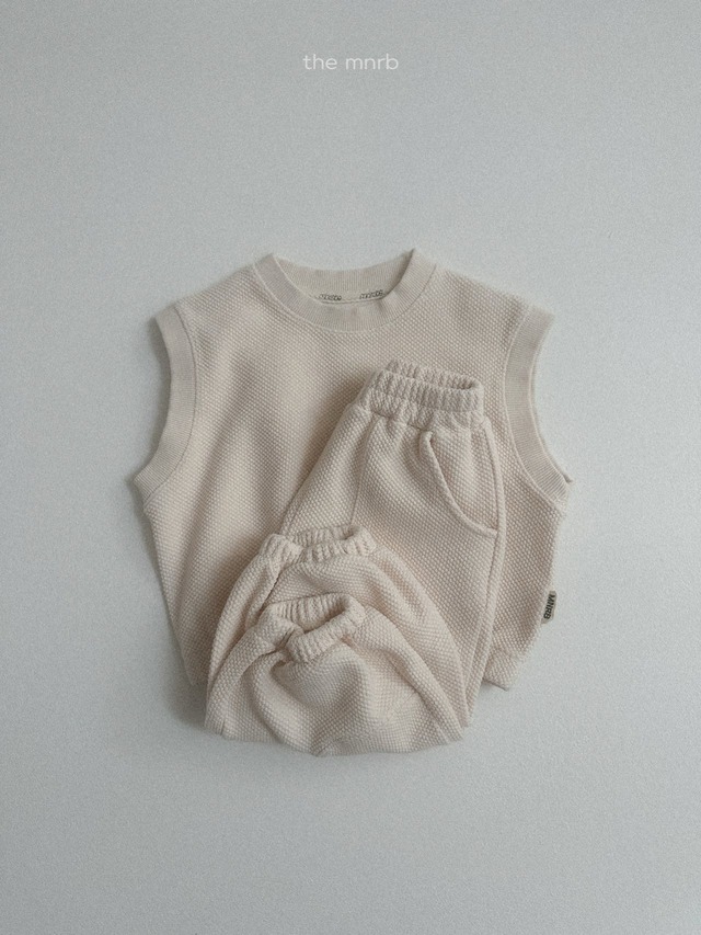 【即納】minirobe/Aple Vest & pants set