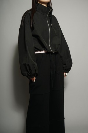 ZIP BLOUSON  (BLACK) 2402-96-35