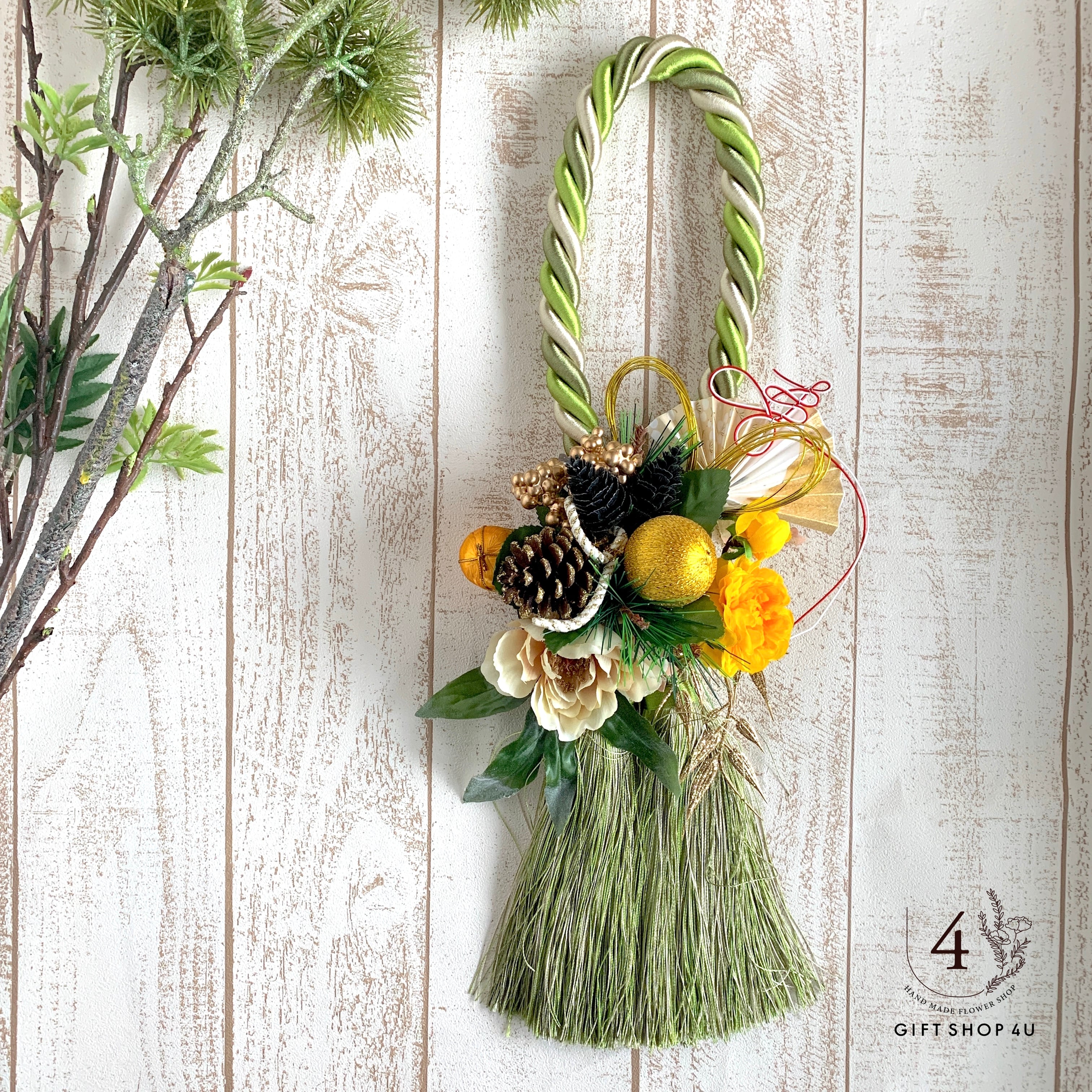 今年からの新作】【お正月】お正月飾り ワイヤータッセル飾り