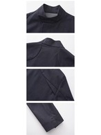 UNDERMINE Faux Denim Tech Shell Jacket