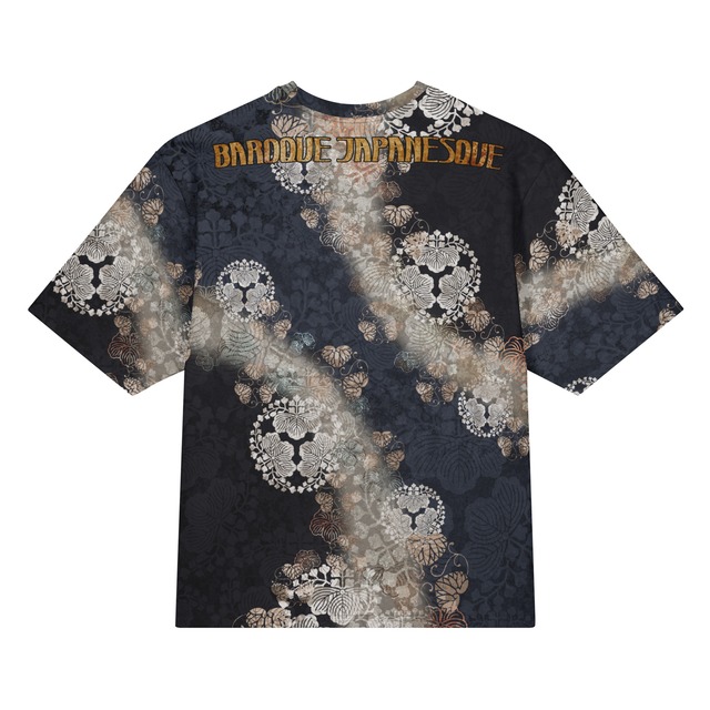 和紋様装飾　留紺　和柄ユニセックス 180G Performance Tシャツ
