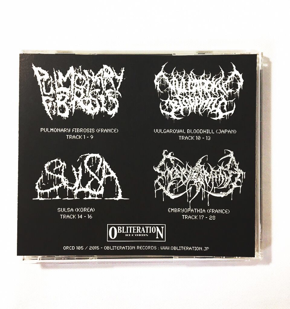 GOREGRIND 4WAY SPLIT (CD) | VULGAROYAL BLOODHILL