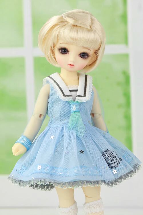 BJD/幼SDドール服 学生服 コスチューム セーラー服