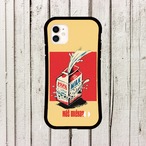iPhoneケース ミルク 北欧レトロポップ｜レトロポップなフード柄 NOR032