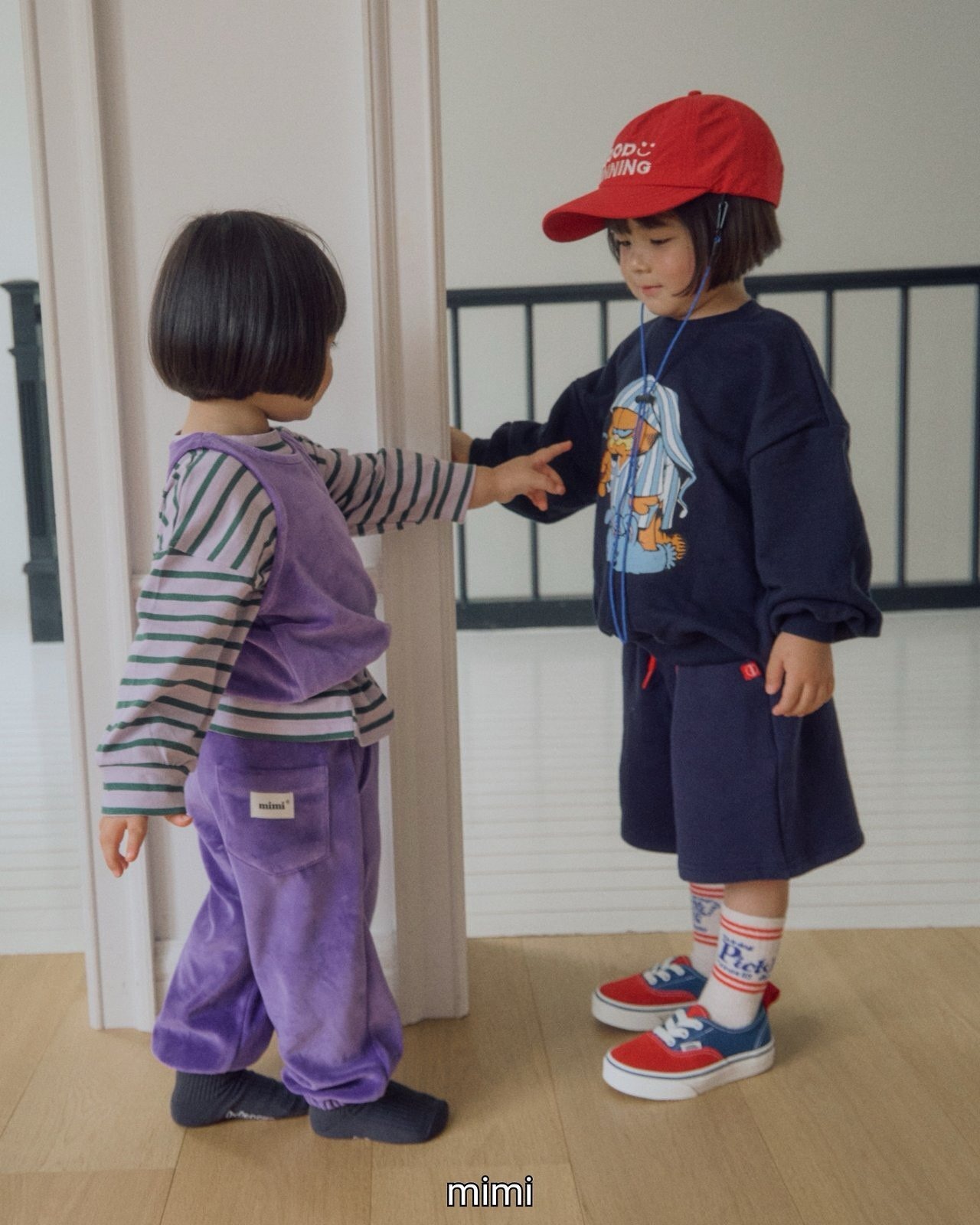 purple XL［即納］kong pants 26autumn/ BYMIMI