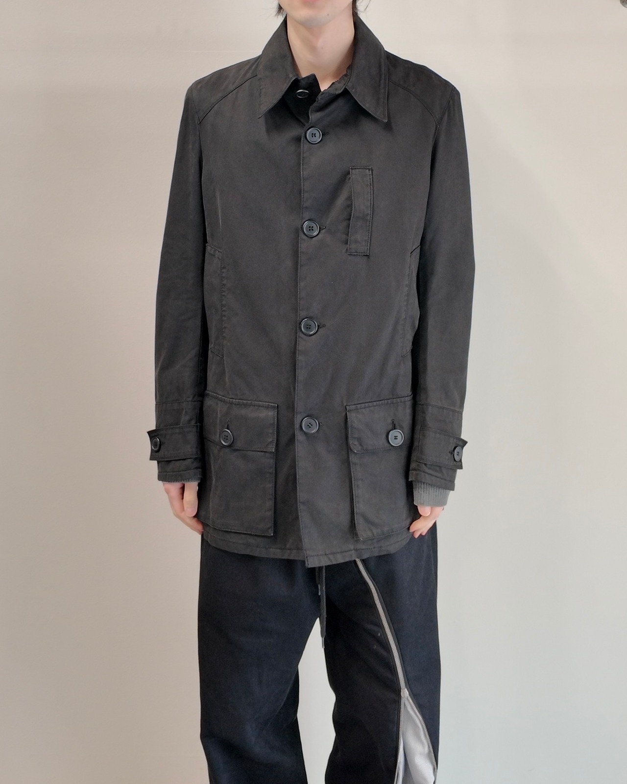 【MARCO TAGLIAFERRI】moleskin middle length coat
