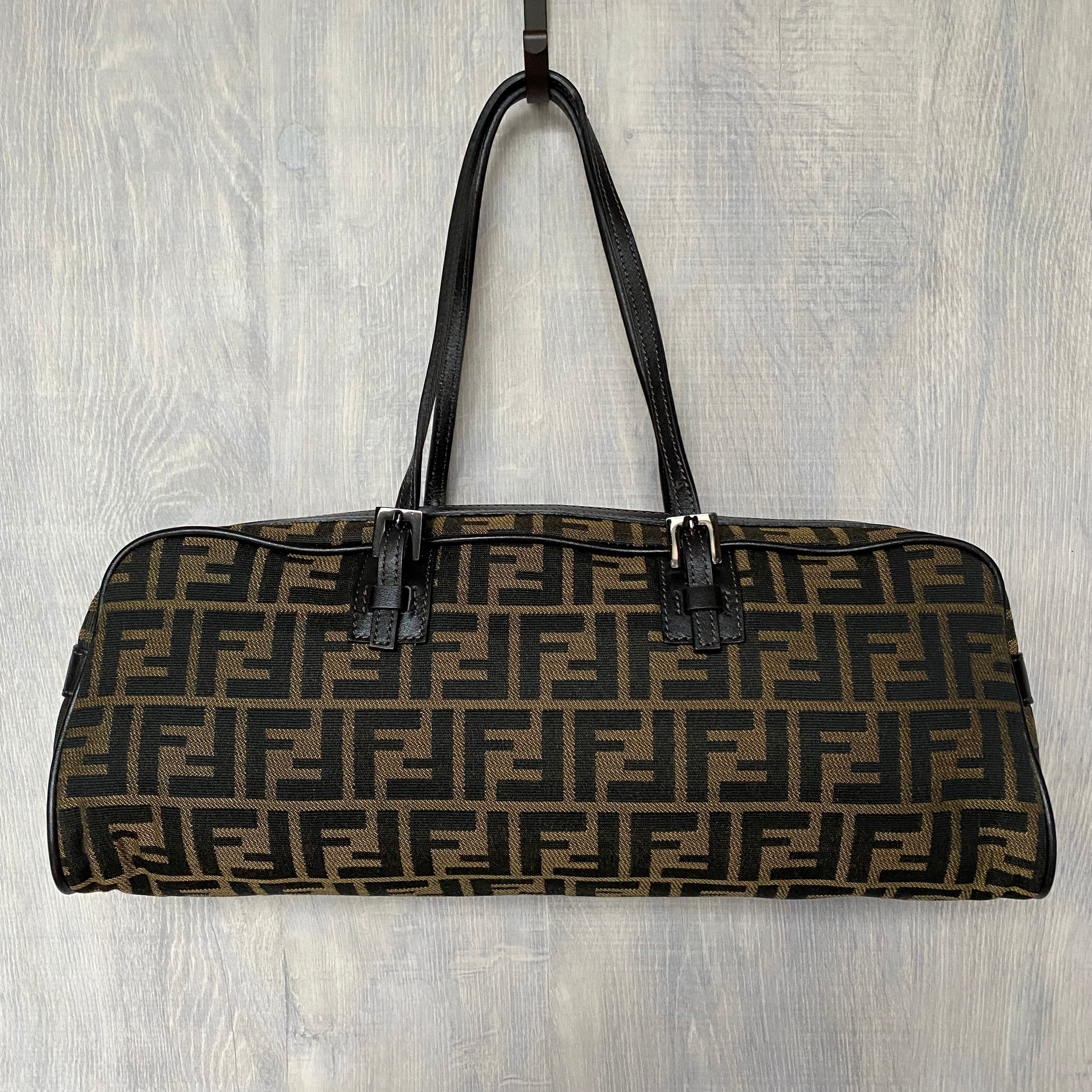 FENDI Zucca pattern handbag brown ズッカ柄 ハンドバッグ ブラウン | BRANCHILL powered by  BASE