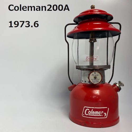 [vintage]Coleman200A 1973.6/赤ホヤローベンチ/95