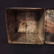 1920s アイヴィンズ ソルティン クラッカー ヴィンテージ ティン缶 IVINS “SALTINES” Cracker Tin T-684