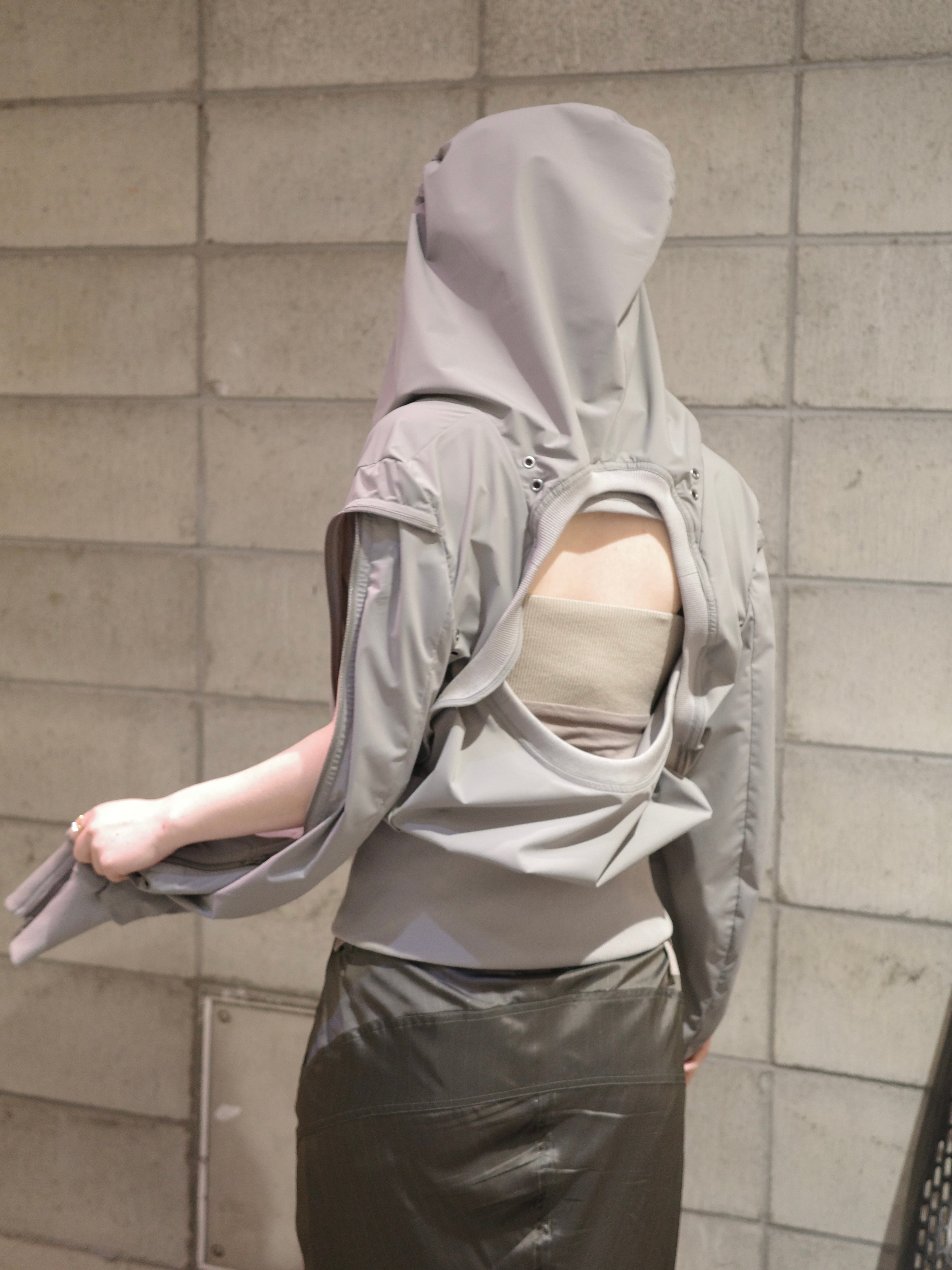 25SS】MUKCYEN ムッシャン / protein deformed hoodie / フーディー