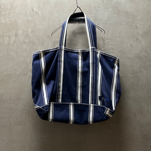 Yarmo / ヤーモ Yarmouth milkman strip tote bag