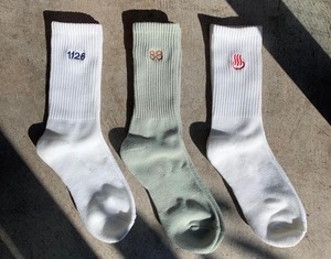 EMBROIDERY SOCKS(オーダー品になります)