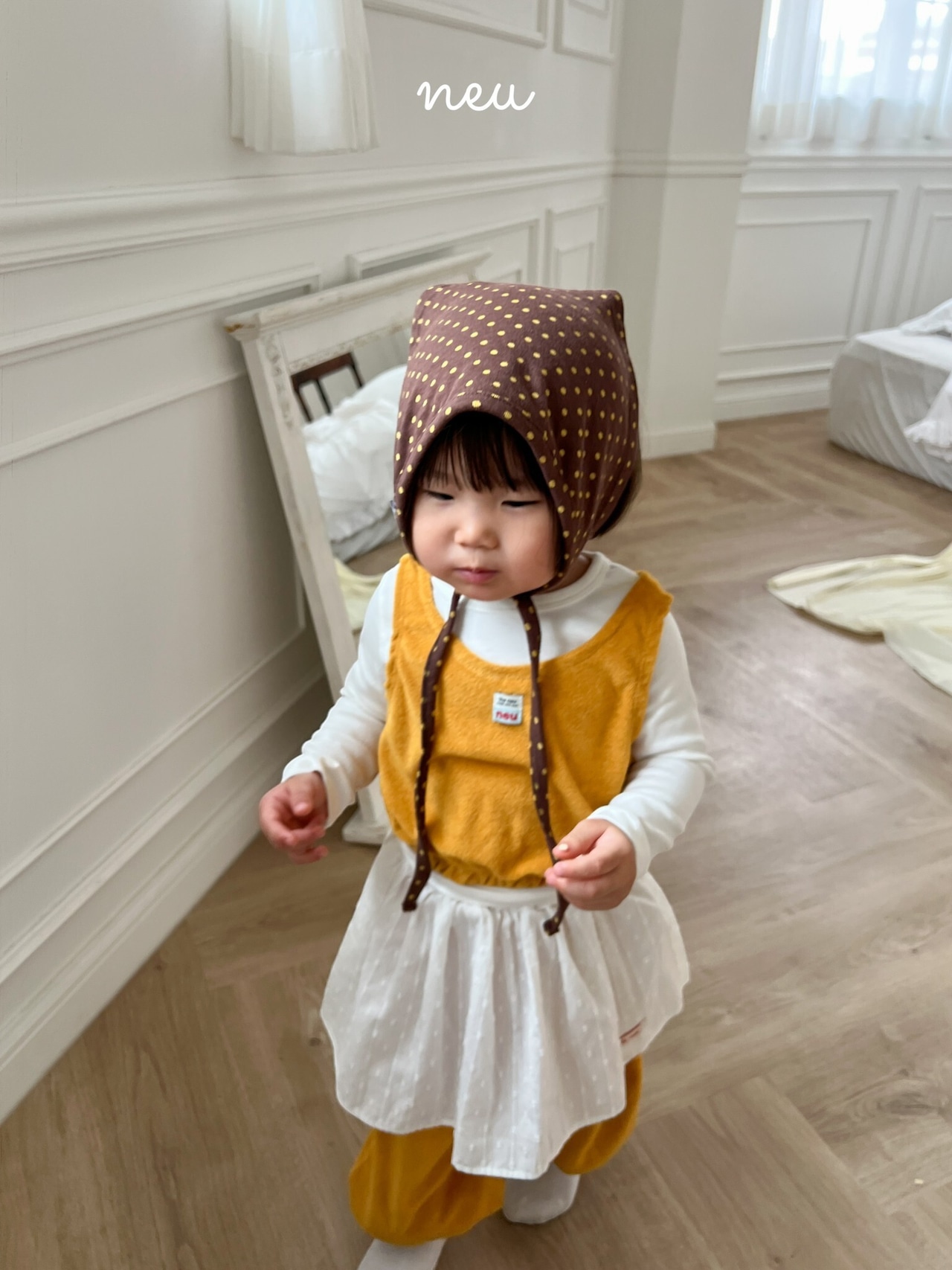 韓国子供服 / 26Autumn / 〖取寄〗neu / デンドンベスト / ユニセックス / キッズ服 *XXS~L*