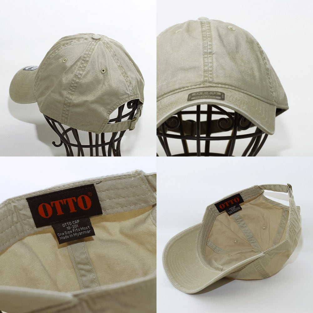 ローキャップ 帽子 オットー otto 6 Panel Low Profile Style Dad Hat