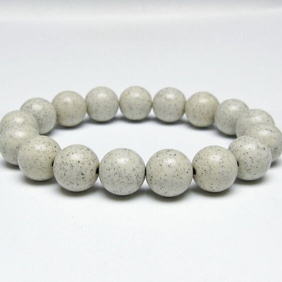 北投石 ブレスレット 12mm 一点物 メール便可 111-50161