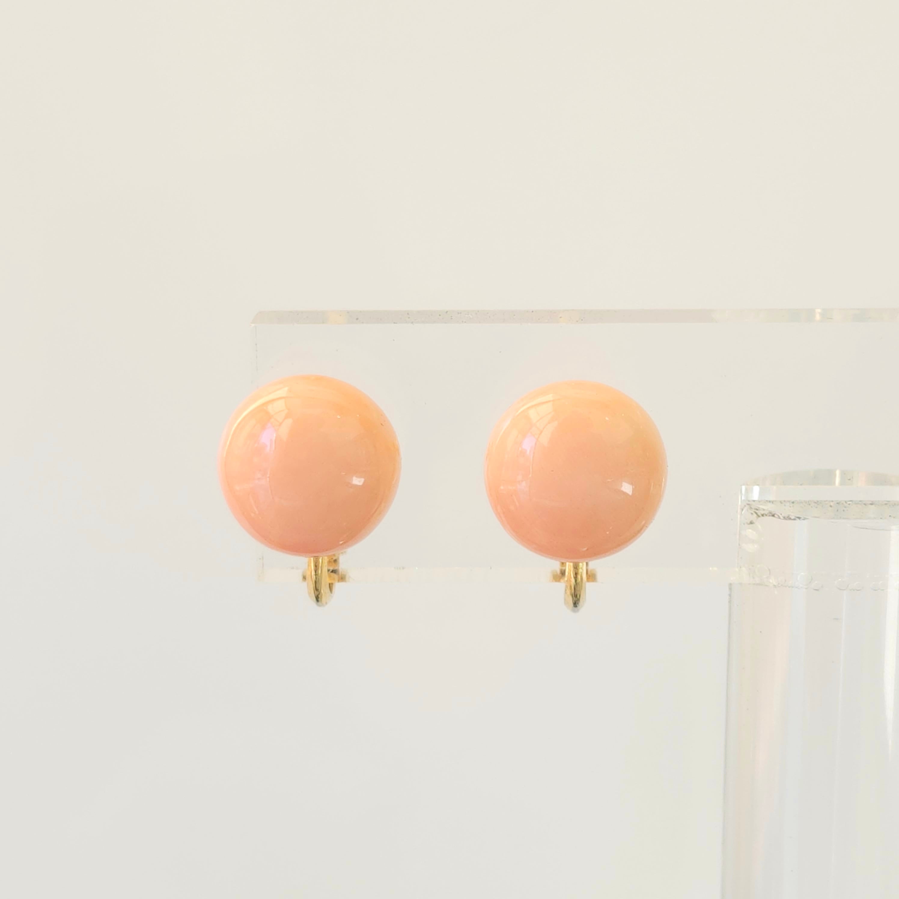 深海珊瑚イヤリング 031 【商品紹介動画が商品説明からご覧いただけ