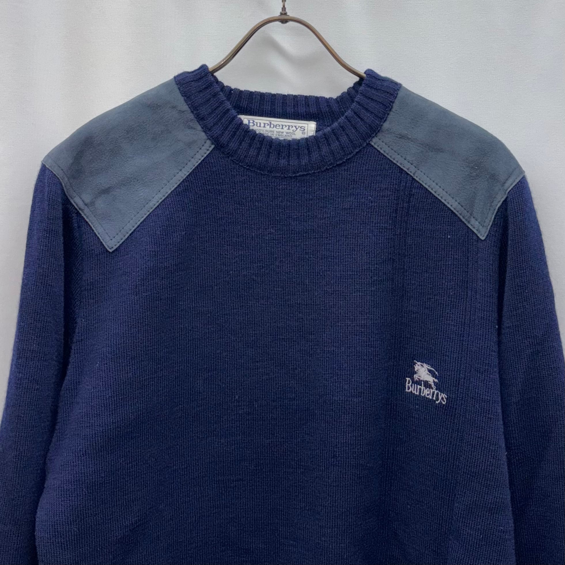 90s burberrys knit バーバリー ニット コマンドセーター Burberry