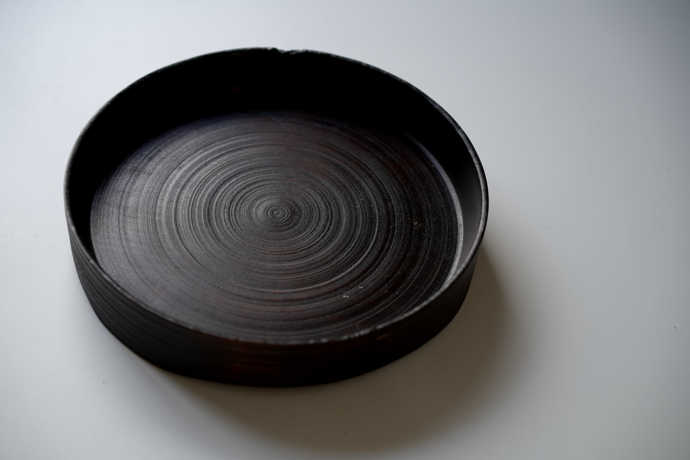 阿源】漆・小高台 / 【AYuan】 Lacquer Plate or Dish | ichibutu