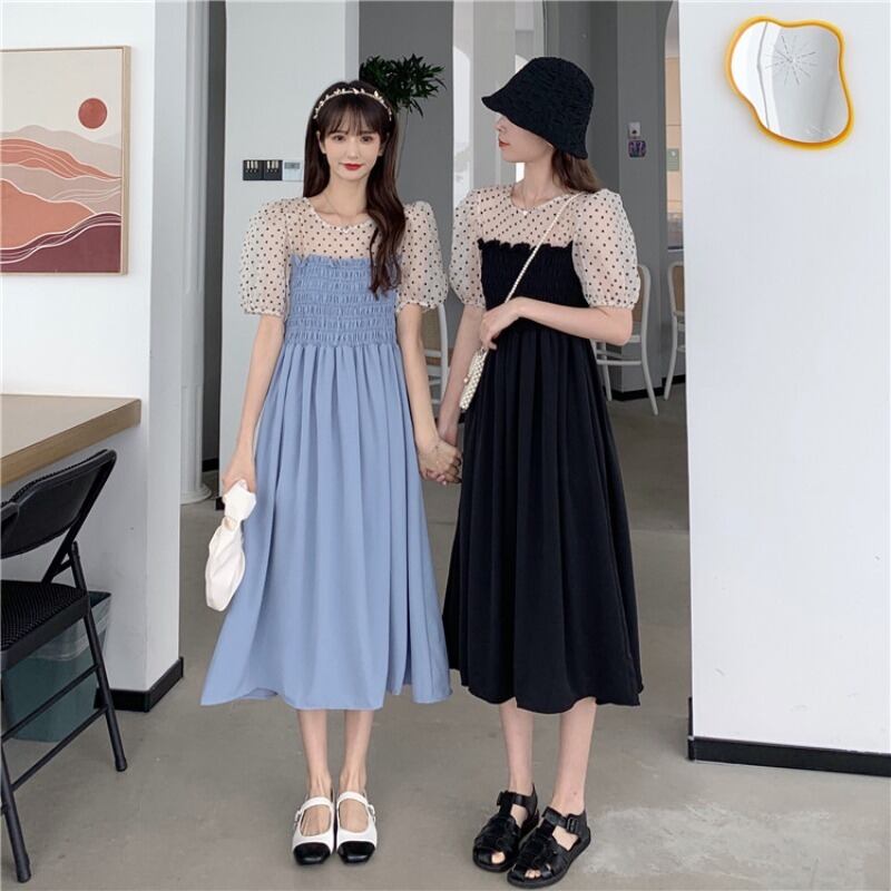 スリーブドレス サマースカート 夏物 YY-ファッション80351949584