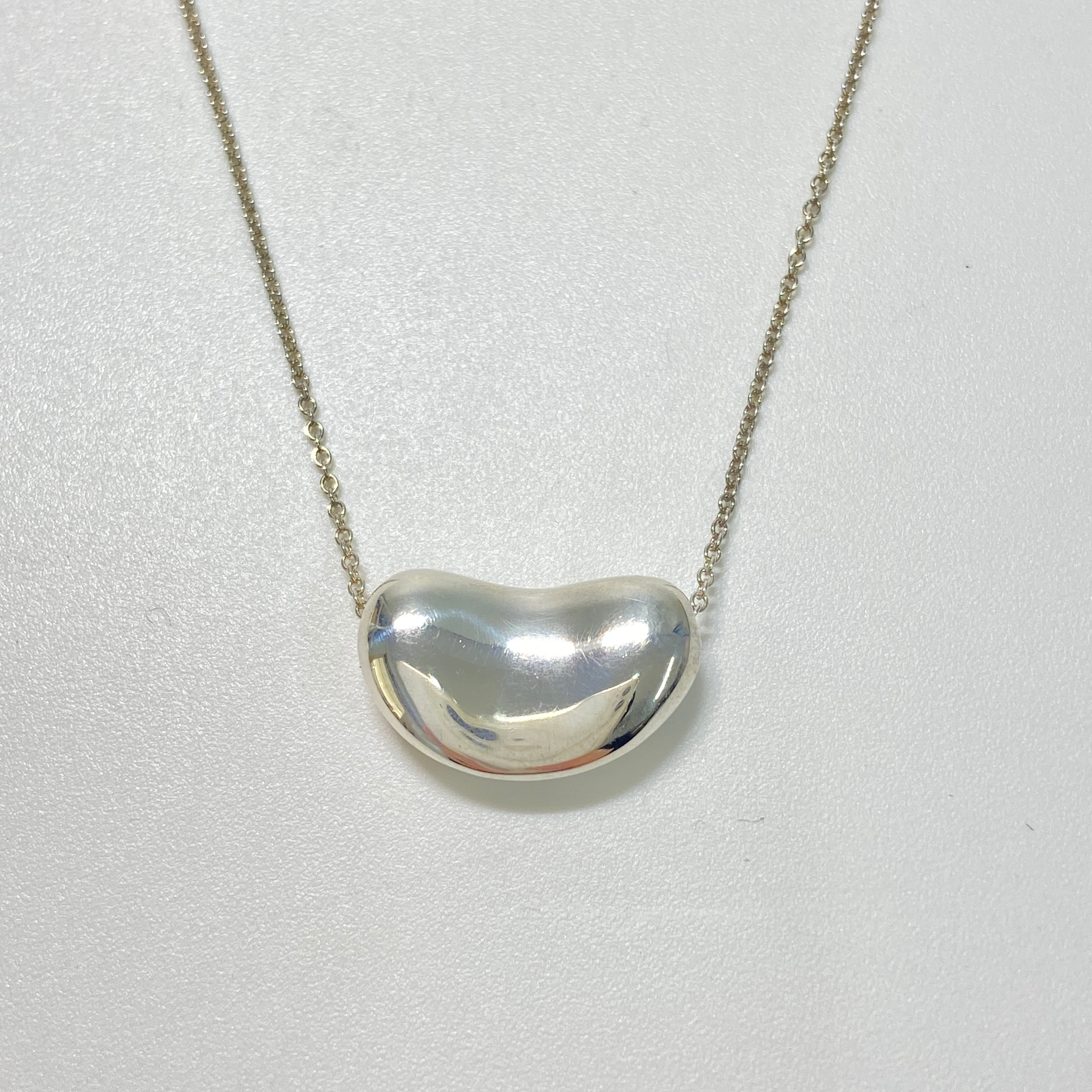 Tiffany ビーンネックレス　silver925