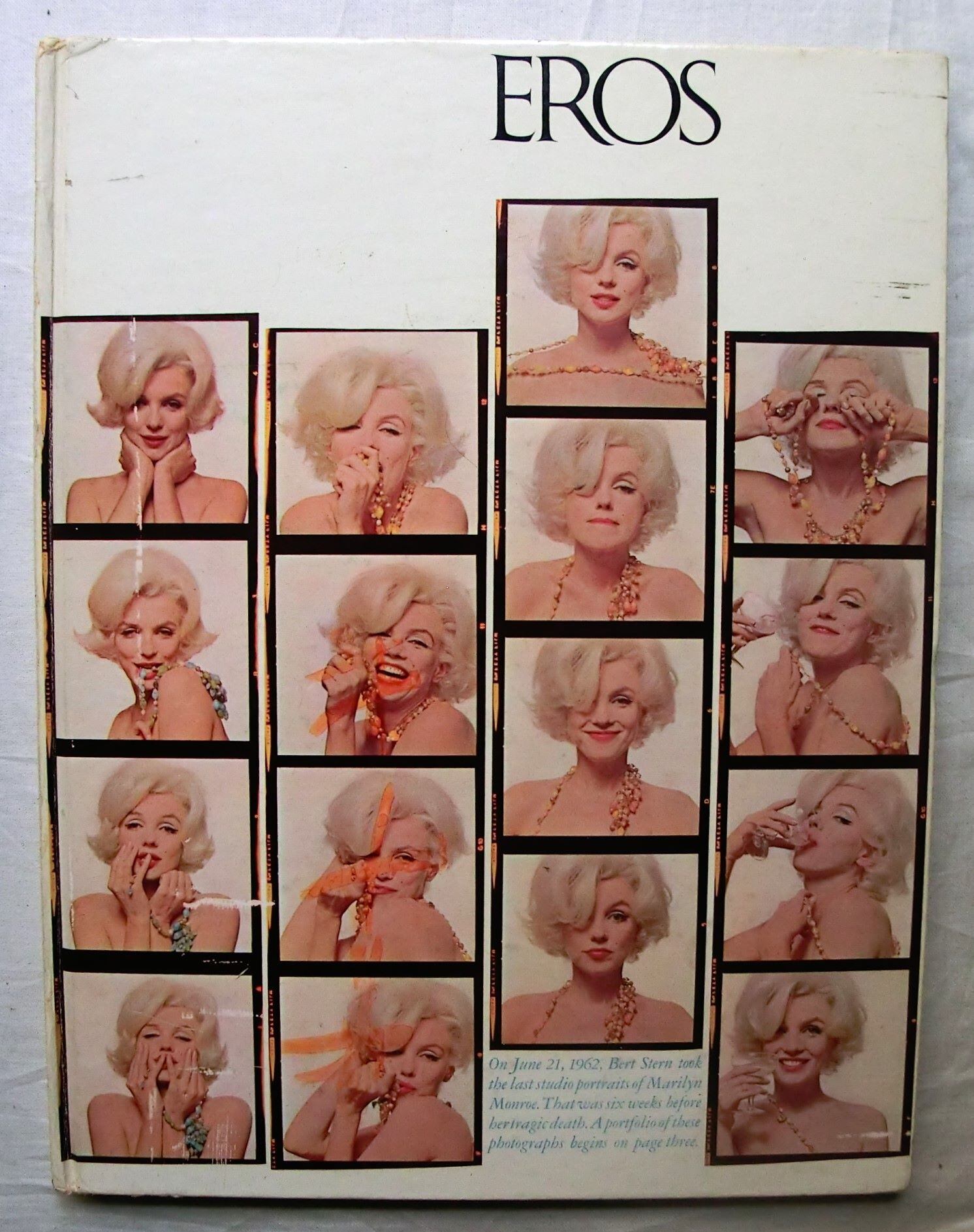 超希少❗️【EROS】マリリン モンロー/ハーブ ルバリン/ラルフ・ギンズバーグ マリリン・モンロー 1962年 EROS Bert Stern ハーブ・ルバーリン +