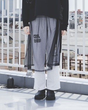 G63PT02 / SKIRT & PANTS SET / WHITE
